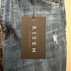 2x straight leg RISEN jeans NWT